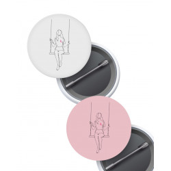 Badge Octobre rose 2025